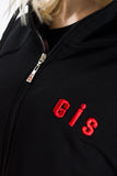 Siyah Gis Nakış Detaylı Unisex Sweat - Girişim Savaşçısı Store